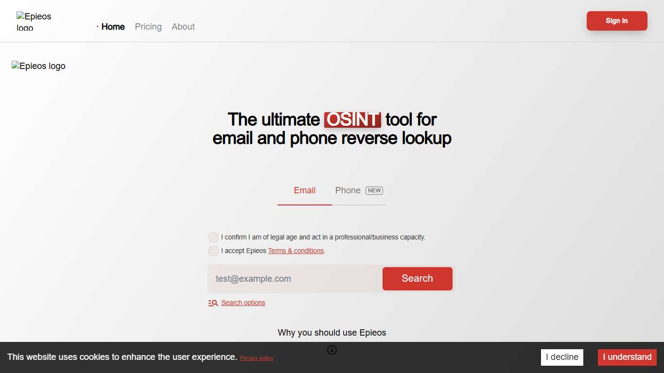 Epieos, the ultimate OSINT tool